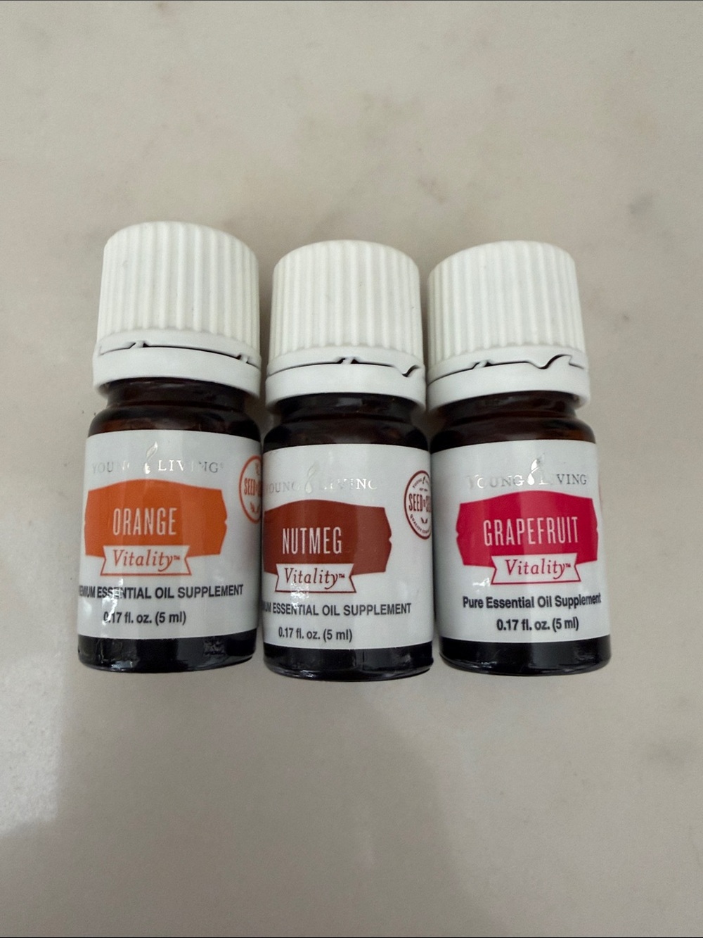 (3) Young Living Vitality Oils - New -